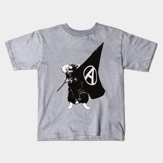 anarcho mouse Kids T-Shirt by strepho